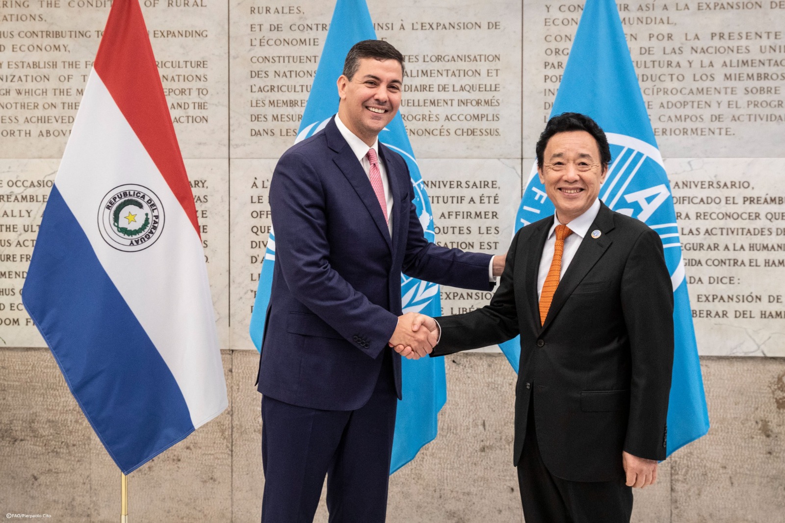 Paraguay y FAO ratifican compromiso de seguir trabajando para fortalecer los sistemas alimentarios